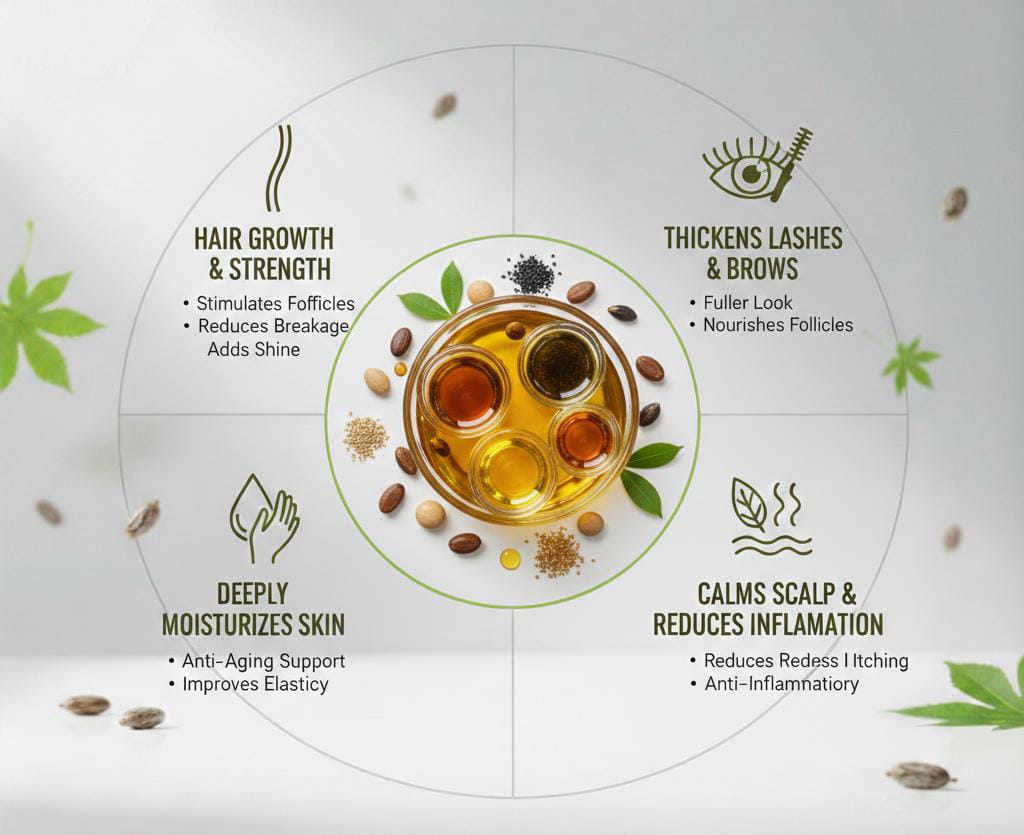 Plus Black Seed, Jojoba and Argan Oil
