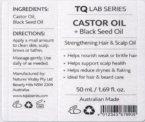 Castor Oil + Black Seed Oil