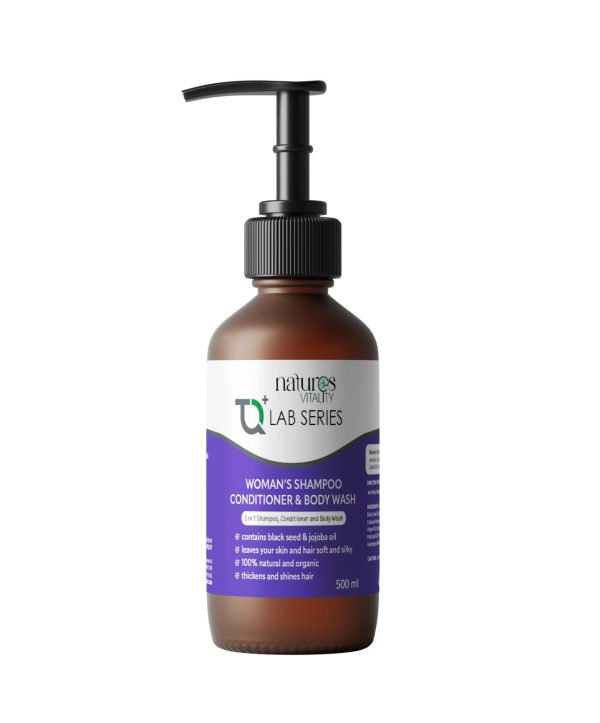 women shampoo Botanical Harmony Women’s 3-in-1 Shampoo, Conditioner, and Body Wash