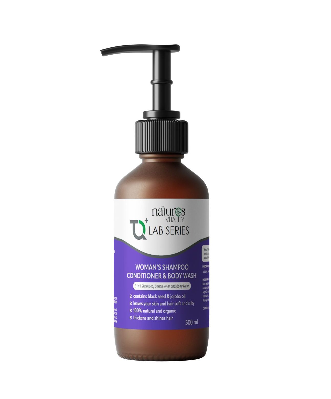 Botanical Harmony Women’s 3-in-1 Shampoo, Conditioner, and Body Wash