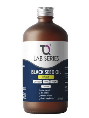 Black Seed Oil + Garlic, Turmeric, Cayenne Pepper, and Ginger