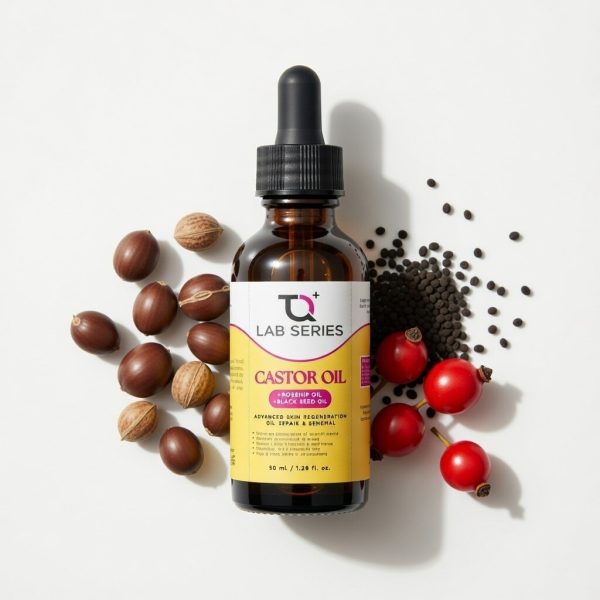 Castor Oil + Rosehip & Black Seed Oil - 50ml