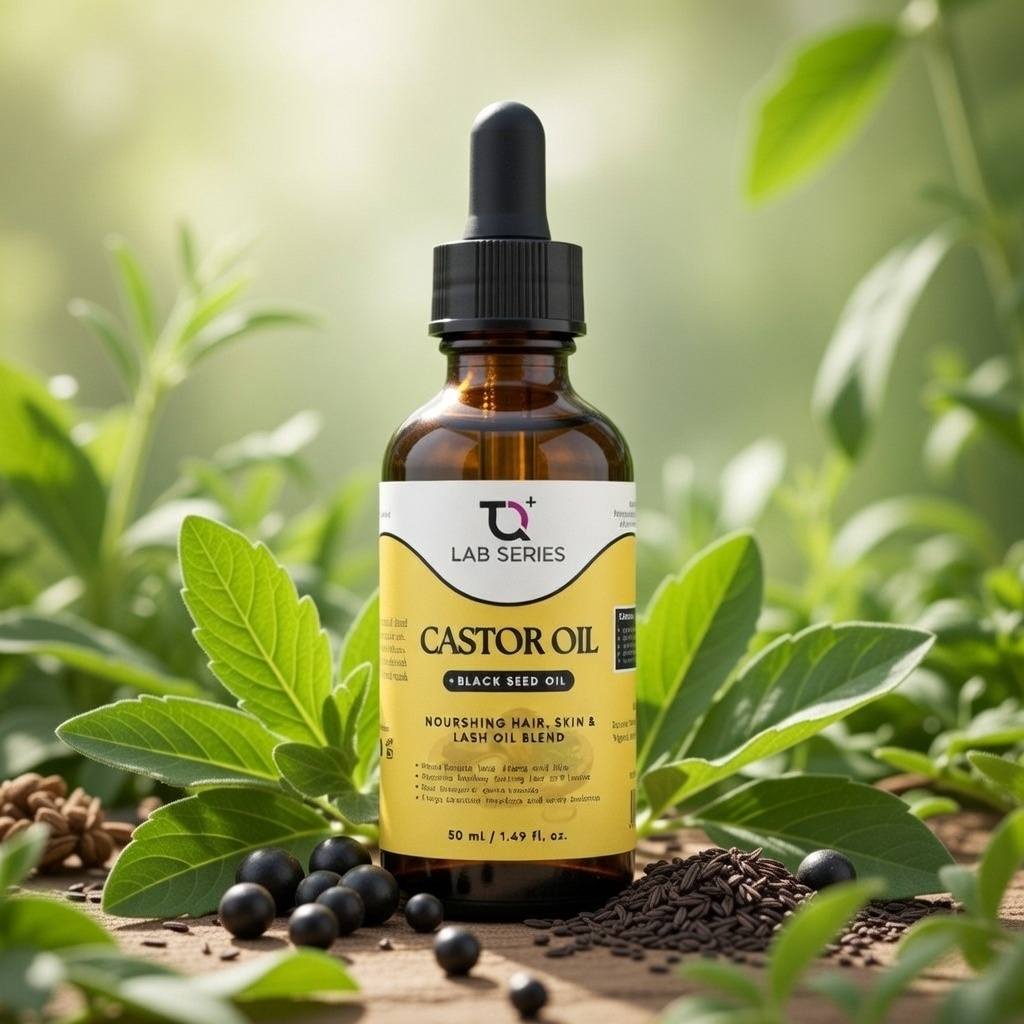 Castor Oil + Black Seed Oil - 50ml
