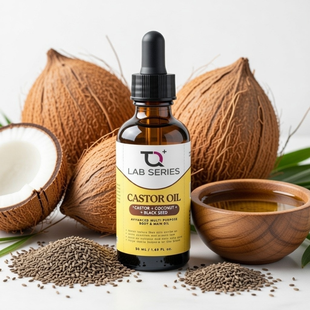 Castor Oil + Coconut & Black Seed Oil - 50ml